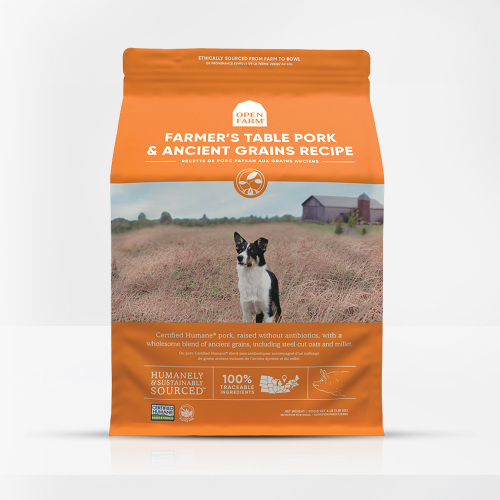 Farmer's Table Pork & Ancient Grains Dry Dog Food