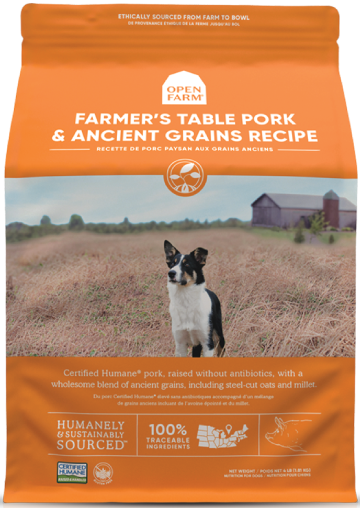 Farmer's Table Pork & Ancient Grains Dry Dog Food