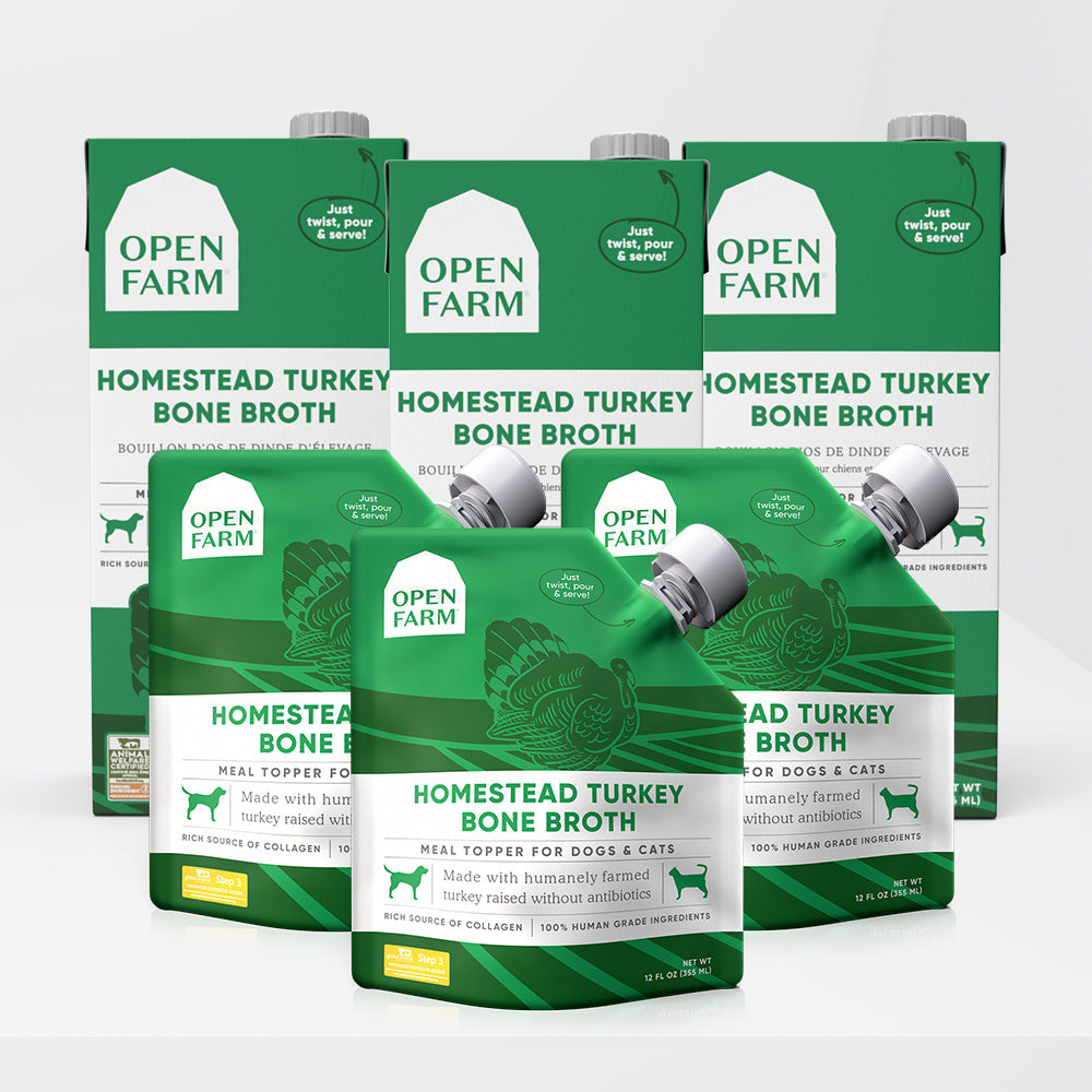Homestead Turkey Bone Broth for Dogs