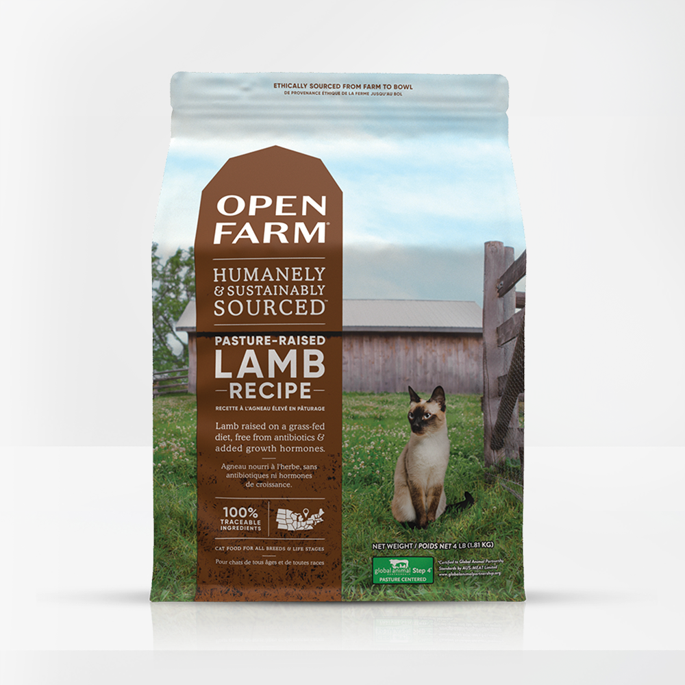 Pasture-Raised Lamb Dry Cat Food