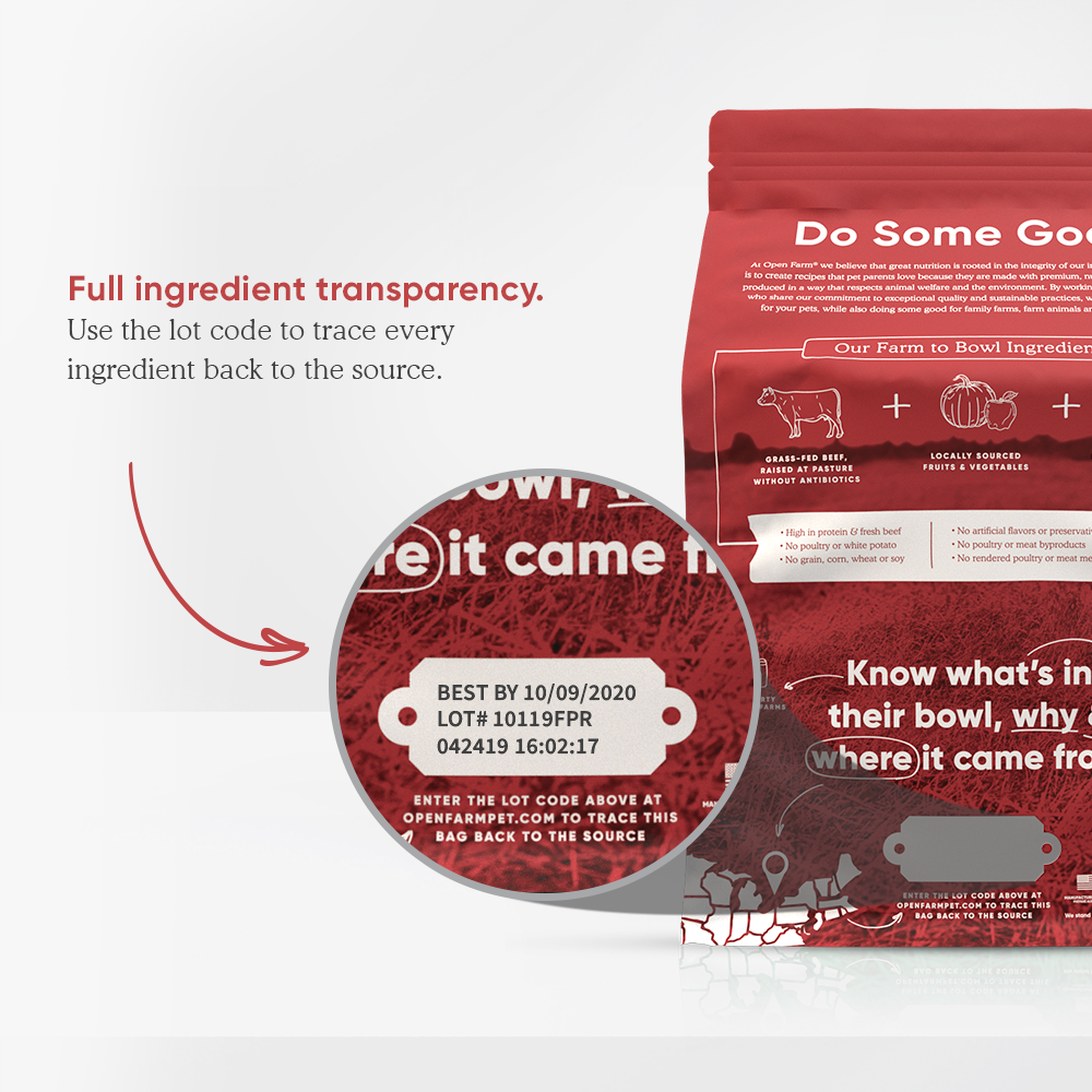 Grass-Fed Beef Dry Dog Food