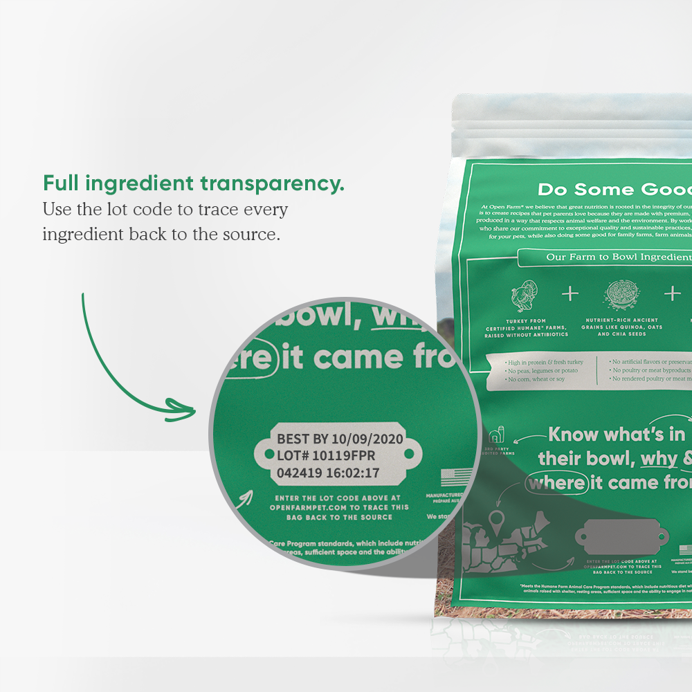 Homestead Turkey & Ancient Grains Dry Dog Food