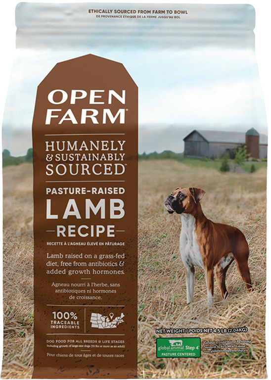 Pasture-Raised Lamb Dry Dog Food