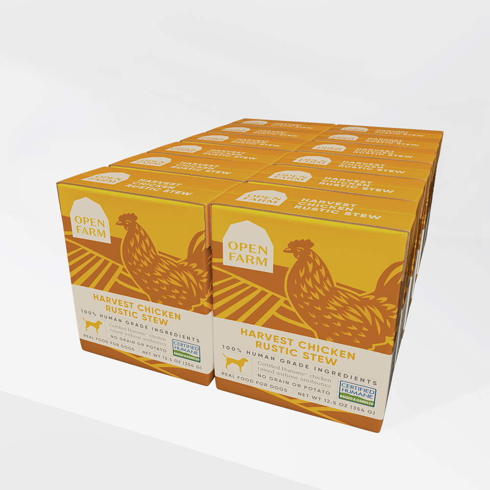 Harvest Chicken Rustic Stew Wet Dog Food | Open Farm