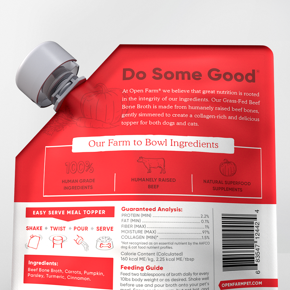 Grass-Fed Beef Bone Broth for Dogs