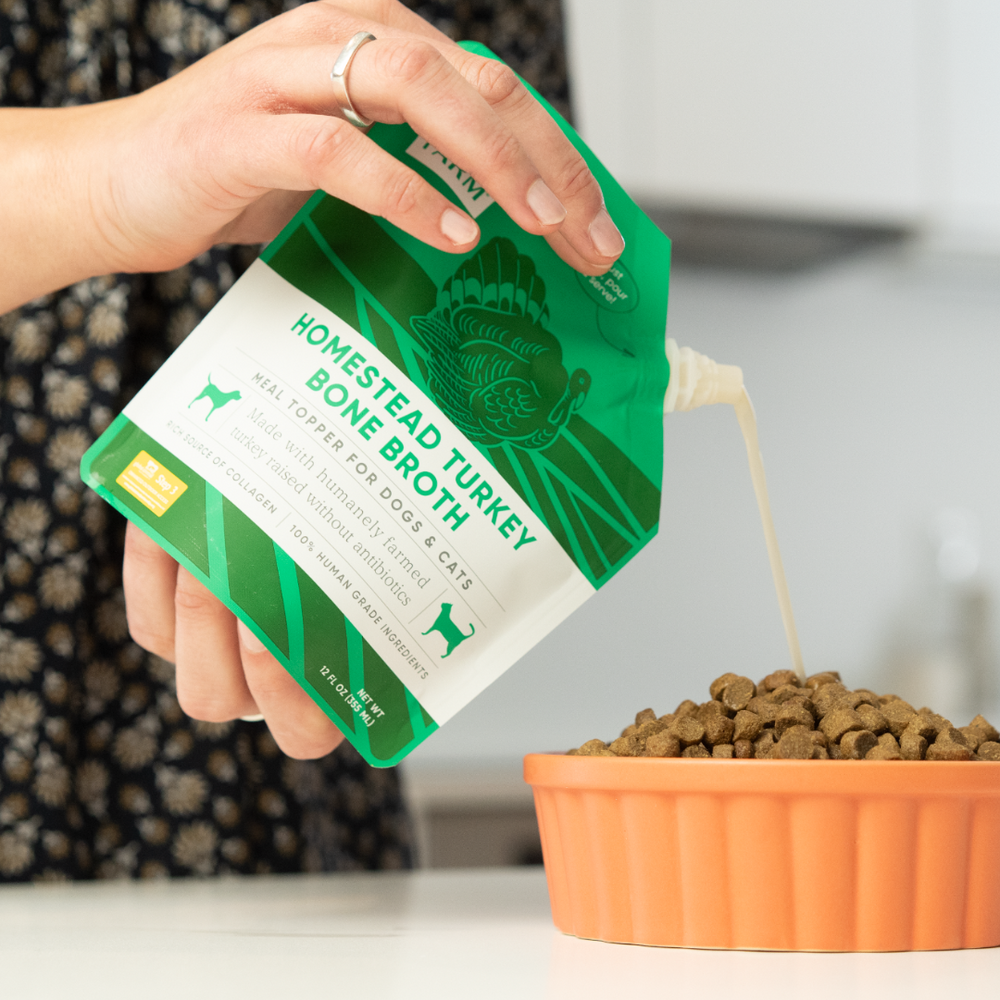 Homestead Turkey Bone Broth Bundle for Dogs