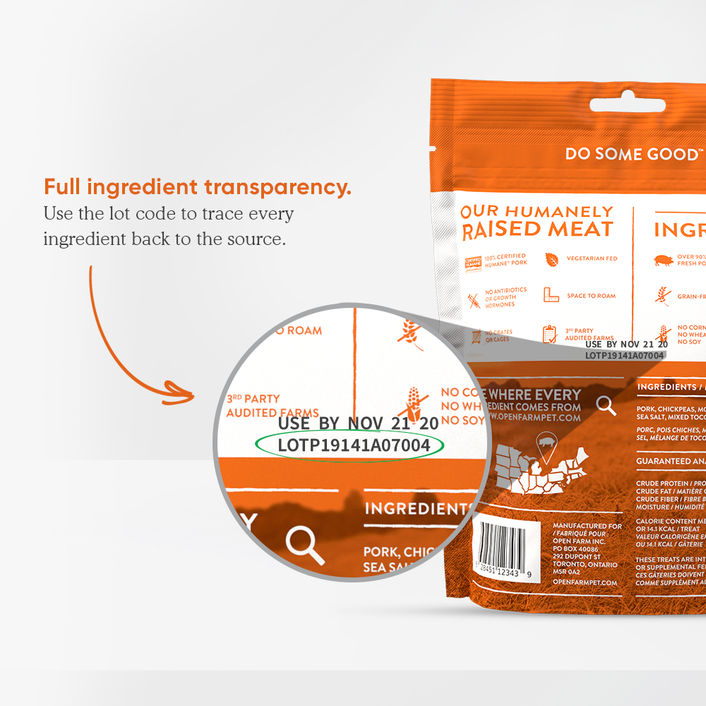 Dehydrated Pork Treats