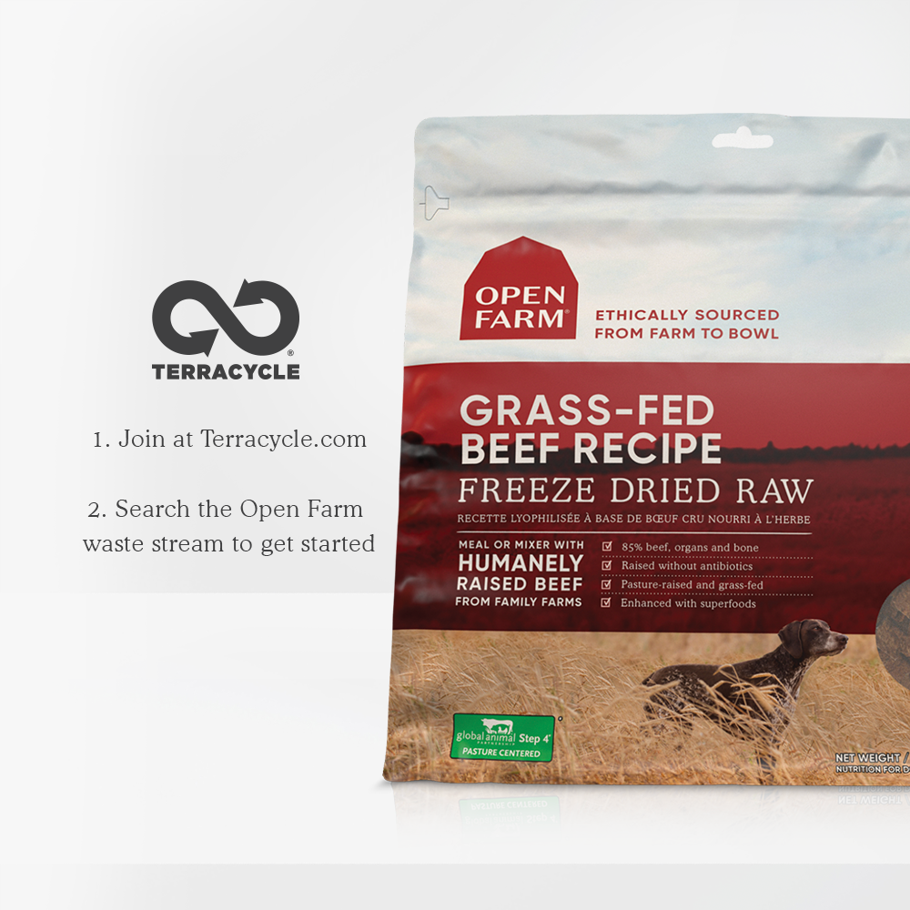 Grass-Fed Beef Freeze Dried Raw Dog Food