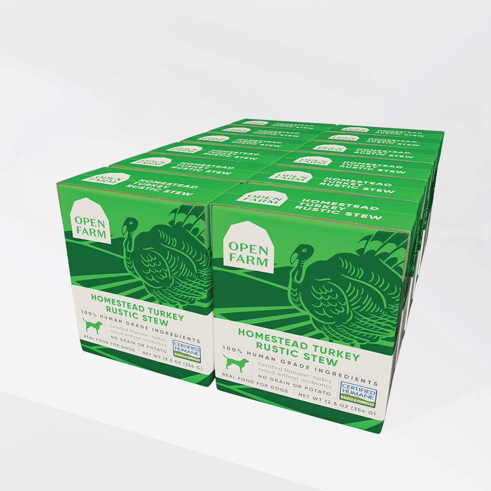 Homestead Turkey Rustic Stew Wet Dog Food | Open Farm
