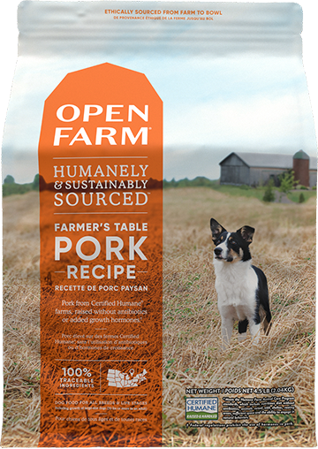 Farmer's Table Pork Dry Dog Food